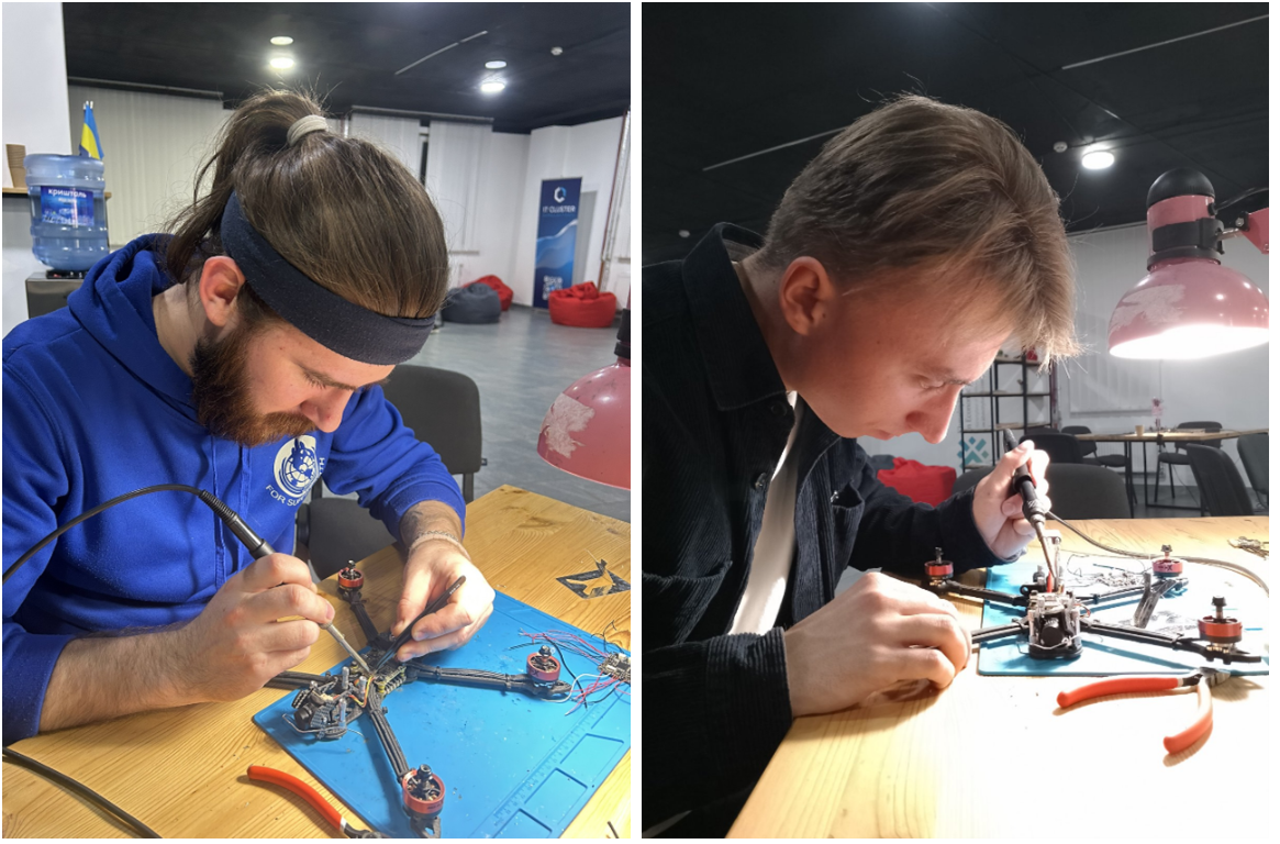 Участь студентів у тренінгу «Збери пташку»